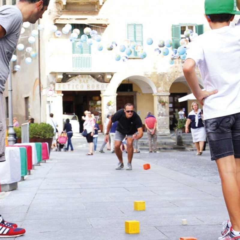 Campioni di pallapugno e di bocce quadre